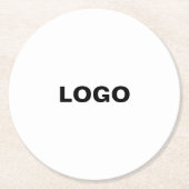 パーソナライズまカスタマイズたは ラウンドペーパーコースター (正面)