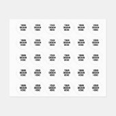 パーソナライズまカスタマイズたは ラベル (シート)