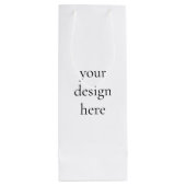 パーソナライズまカスタマイズたは ワインギフトバッグ (裏面)