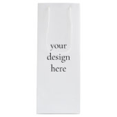 パーソナライズまカスタマイズたは ワインギフトバッグ (正面)