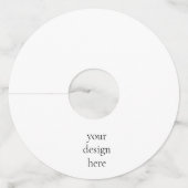 パーソナライズまカスタマイズたは ワイングラスタグ (正面)