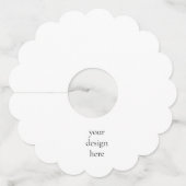 パーソナライズまカスタマイズたは ワイングラスタグ (正面)