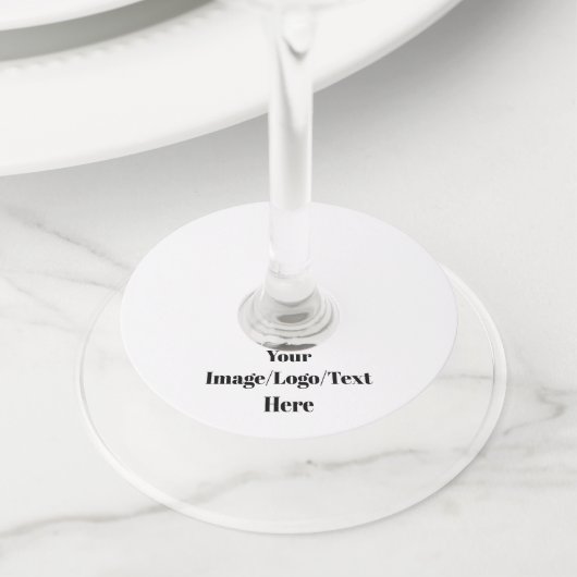 パーソナライズまカスタマイズたは ワイングラスタグ (クローズアップ)