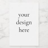 パーソナライズまカスタマイズたは ワインラベル (シングルラベル)