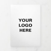 パーソナライズまカスタマイズたは 三つ折り招待状 (カバー)