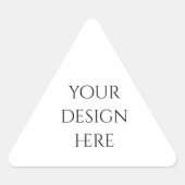 パーソナライズまカスタマイズたは 三角形シール (正面)