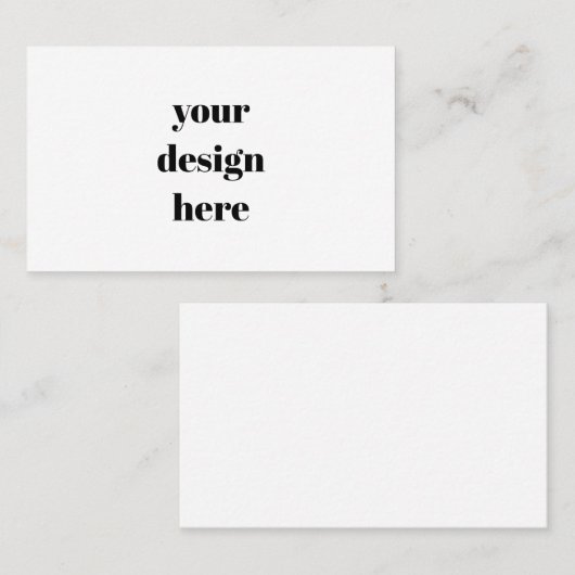 パーソナライズまカスタマイズたは 名刺 (正面/裏面)