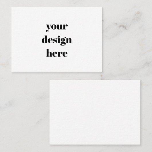 パーソナライズまカスタマイズたは 名刺 (正面/裏面)