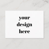 パーソナライズまカスタマイズたは 名刺 (正面)