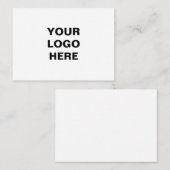 パーソナライズまカスタマイズたは 名刺 (正面/裏面)