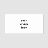 パーソナライズまカスタマイズたは 名札 (正面)