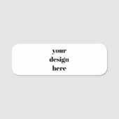 パーソナライズまカスタマイズたは 名札 (正面)