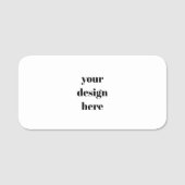 パーソナライズまカスタマイズたは 名札 (正面)