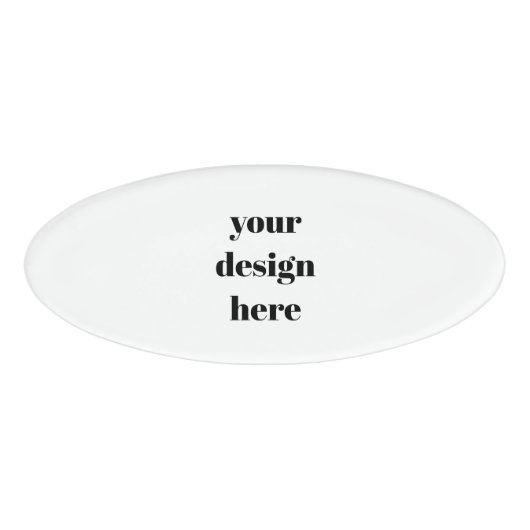 パーソナライズまカスタマイズたは 名札 (正面)