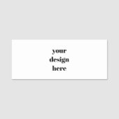 パーソナライズまカスタマイズたは 名札 (正面)