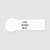 パーソナライズまカスタマイズたは 名札 (正面)