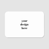 パーソナライズまカスタマイズたは 名札 (正面)