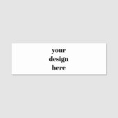 パーソナライズまカスタマイズたは 名札 (正面)