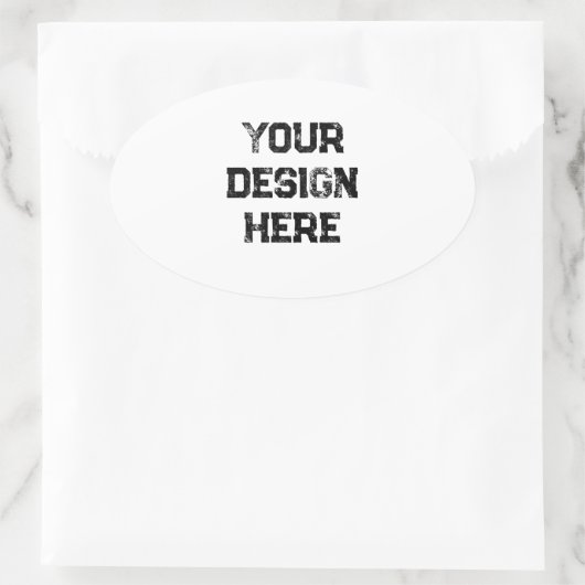 パーソナライズまカスタマイズたは 楕円形シール (バッグ)