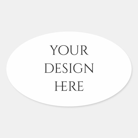 パーソナライズまカスタマイズたは 楕円形シール (正面)