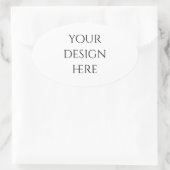 パーソナライズまカスタマイズたは 楕円形シール (バッグ)