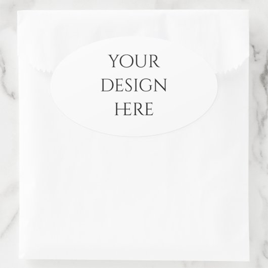 パーソナライズまカスタマイズたは 楕円形シール (バッグ)