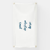 パーソナライズまカスタマイズたは 横断幕 (縦)