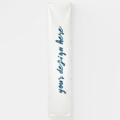 パーソナライズまカスタマイズたは 横断幕 (縦)