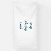 パーソナライズまカスタマイズたは 横断幕 (縦)