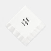 パーソナライズまカスタマイズたは 縁ありランチョンナプキン (角)