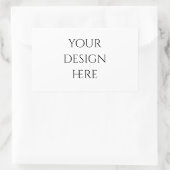 パーソナライズまカスタマイズたは 長方形シール (バッグ)