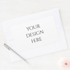 パーソナライズまカスタマイズたは 長方形シール