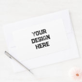 パーソナライズまカスタマイズたは 長方形シール (封筒)