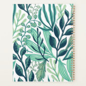 パーソナライズウェディングプランナーグリーンデザイン プランナー手帳 (裏面)