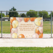 パーソナライズエレガントグランドオープニングバルーンフォイル 横断幕 (インサイチュ)