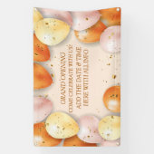 パーソナライズエレガントグランドオープニングバルーンフォイル 横断幕 (縦)