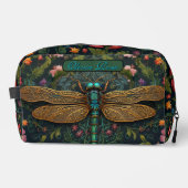 パーソナライズエレガントヴィンテージドラゴンフライboho chic ドップキット (正面)