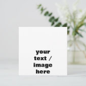 パーソナライズカスタマイズ 招待状 (スタンド正面)