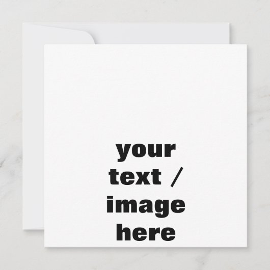 パーソナライズカスタマイズ 招待状 (正面)