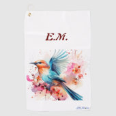 パーソナライズカスタムされたゴルフタオル ゴルフタオル (正面)