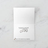 パーソナライズギフトありがとう サンキューカード (内部)