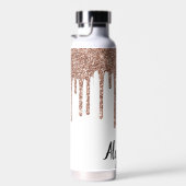 パーソナライズグリッタードリップ ウォーターボトル (右面)