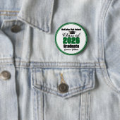パーソナライズグリーン2026年卒業パーティー 缶バッジ (インサイチュ)