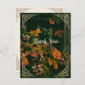 パーソナライズサンキューカード紅葉 サンキューカード (正面/裏面)