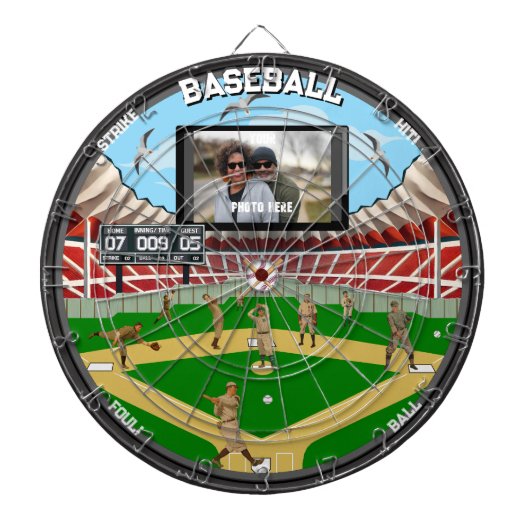 パーソナライズスタジアムハウス ダーツボード (正面)