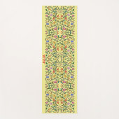 パーソナライズソフト複雑な花柄ヨガマット ヨガマット (正面)