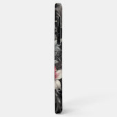 パーソナライズダークゴシックローズ フローラル ヴィクトリア調 Case-Mate iPhoneケース (裏面/左)