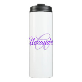 パーソナライズドネーム-アレクサンドリア タンブラー