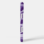 パーソナライズドパープルカモフラージュ Case-Mate iPhoneケース (裏面 / 右)