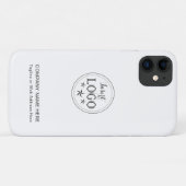 パーソナライズドビジネスプロファイル Case-Mate iPhoneケース (裏面(横))